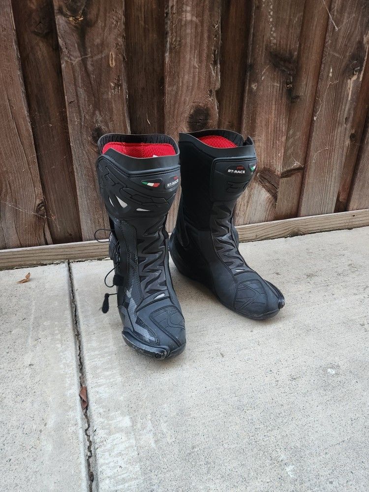 TCX RT Race Pro Air Reflex Motorcycle Boots Size 44EU /10 US
