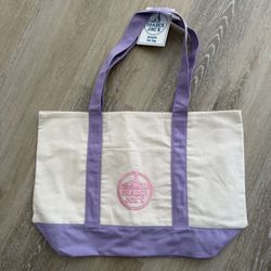 Large Lavender Purple Tote 