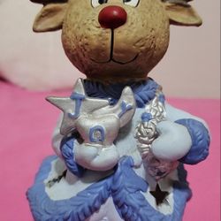 Christmas Reindeer Candle Holder