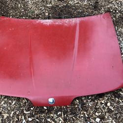 90-93 Acura Integra Hood Red Parts 1993