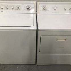 Set washer and dryer regular kenmore