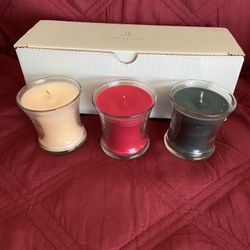 Partylite Christmas Candles