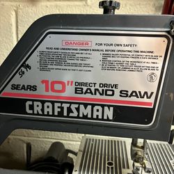 Craftsman Bandsaw