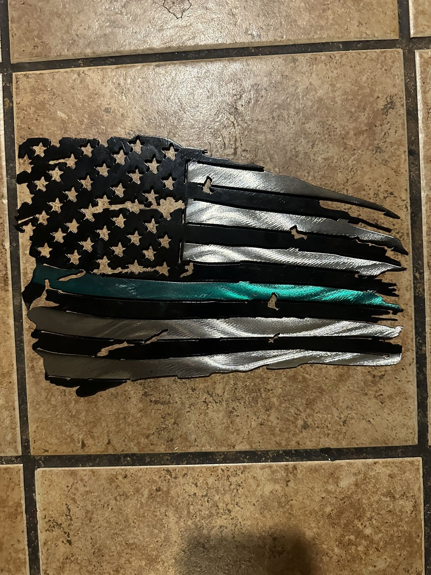 American Metal Flag