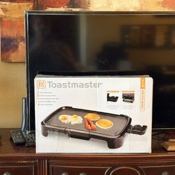 Toastmaster 10” x 16” Nonstick Electric Griddle New In Box