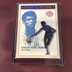 2001 Fleer Greats Of The Game - 10py - Kareem Abdul-jabbar - Ucla