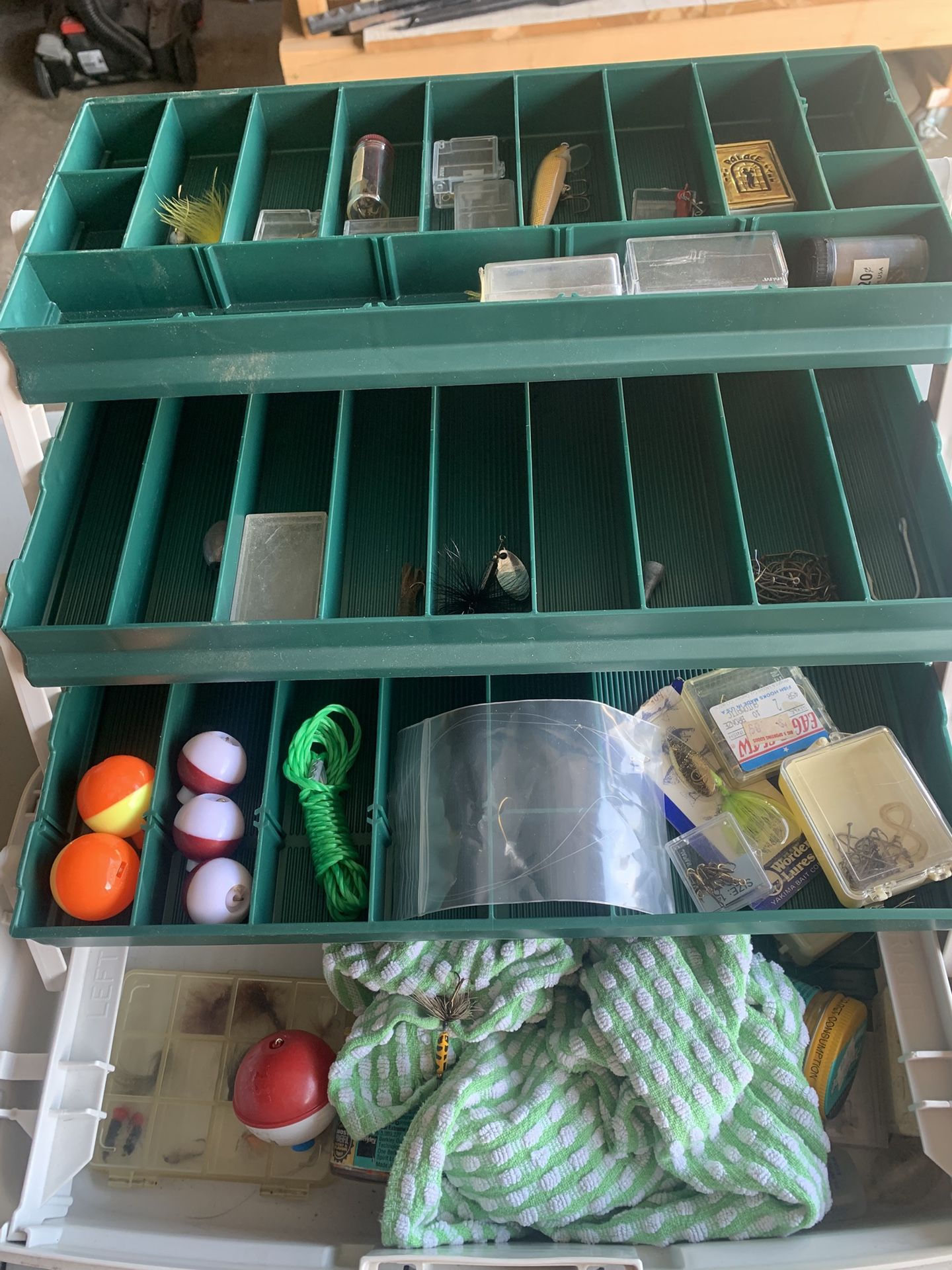 Fish Bait In Box 