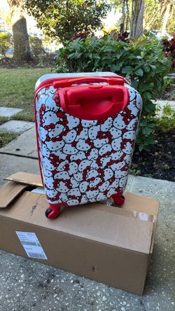 Hello Kitty Hardside Carryon Spinner Suitcase