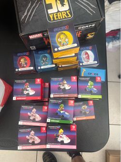 Happy meal toys Mario sonic croc