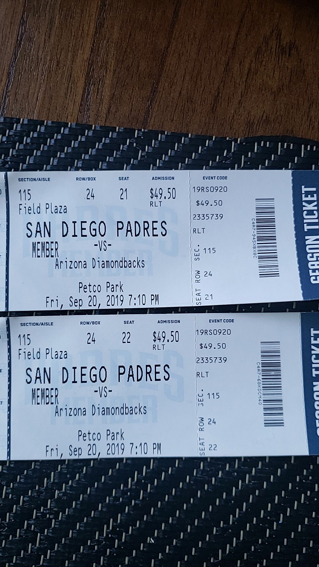 San Diego Padres Tickets