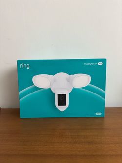Ring Floodlight Cam Wired Pro - White **Brand New**