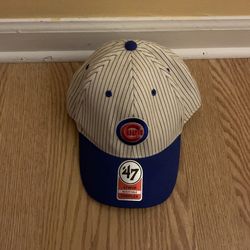Cubs hat for kids with adjustable strap