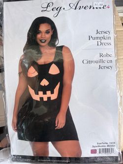 Pumpkin Dress Costume1X/2X New!