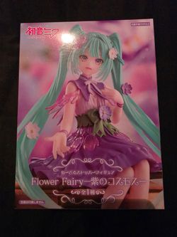 Hatsune Miku Flower Fairy Noodle Stopper Figure