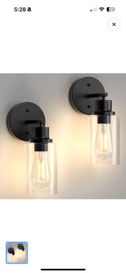 New in box set of 2 sconces light fixture lamp wall chandelier
