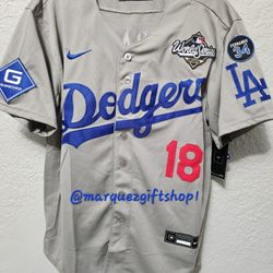 Men's Yamamoto Dodgers Jerseys (Small,  Medium)
