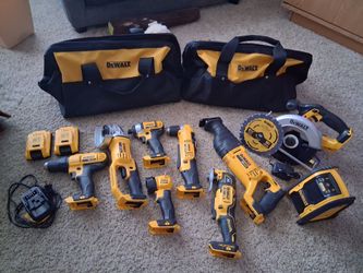 Dewalt brushless tool set 20v