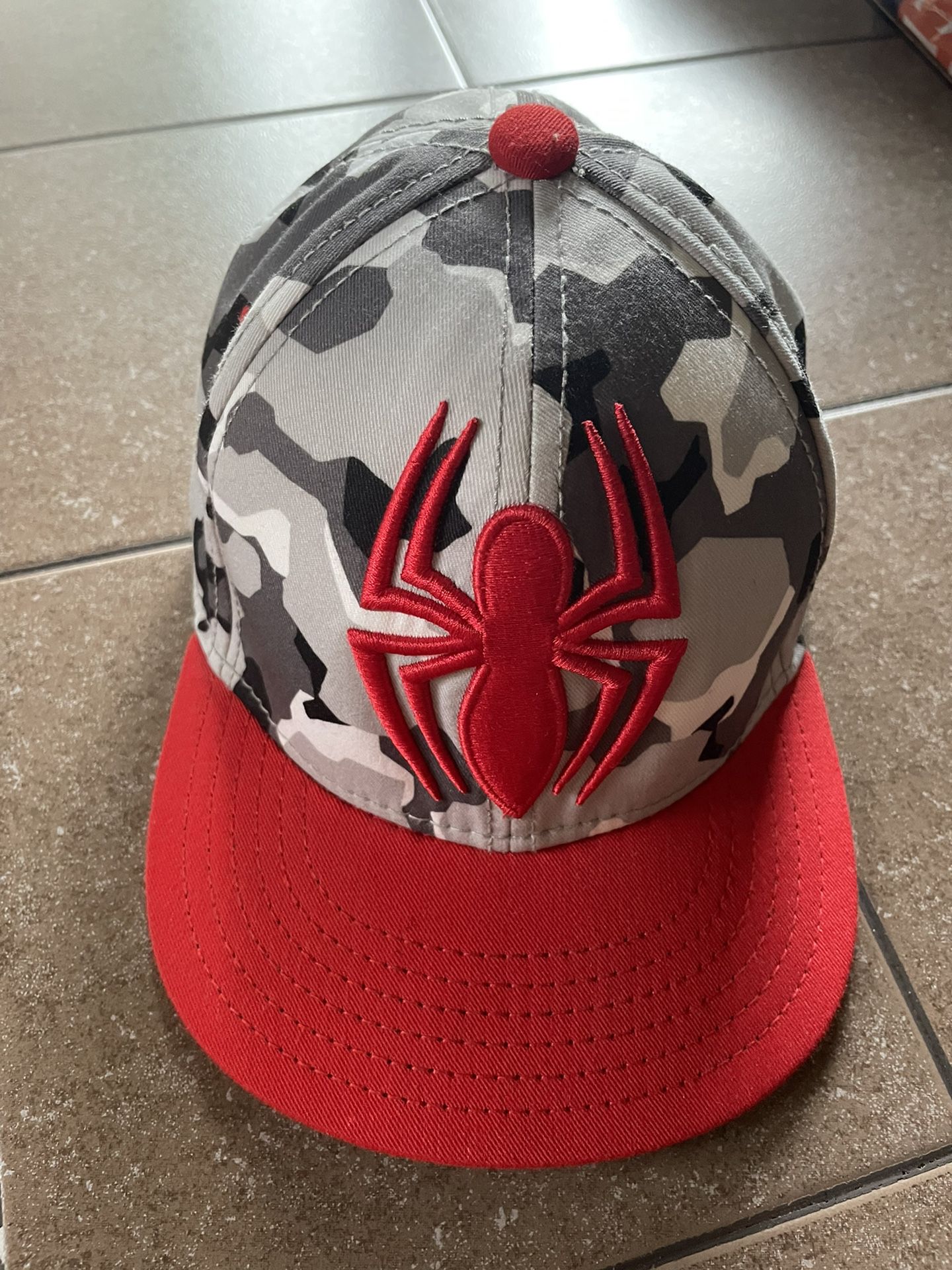 Youth Fitted Under Armour Spider-Man Cap