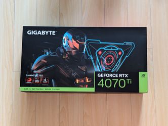 Nvidia RTX 4070ti video card