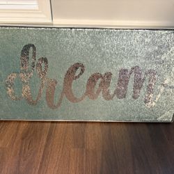 Large “Dream” Wall Art