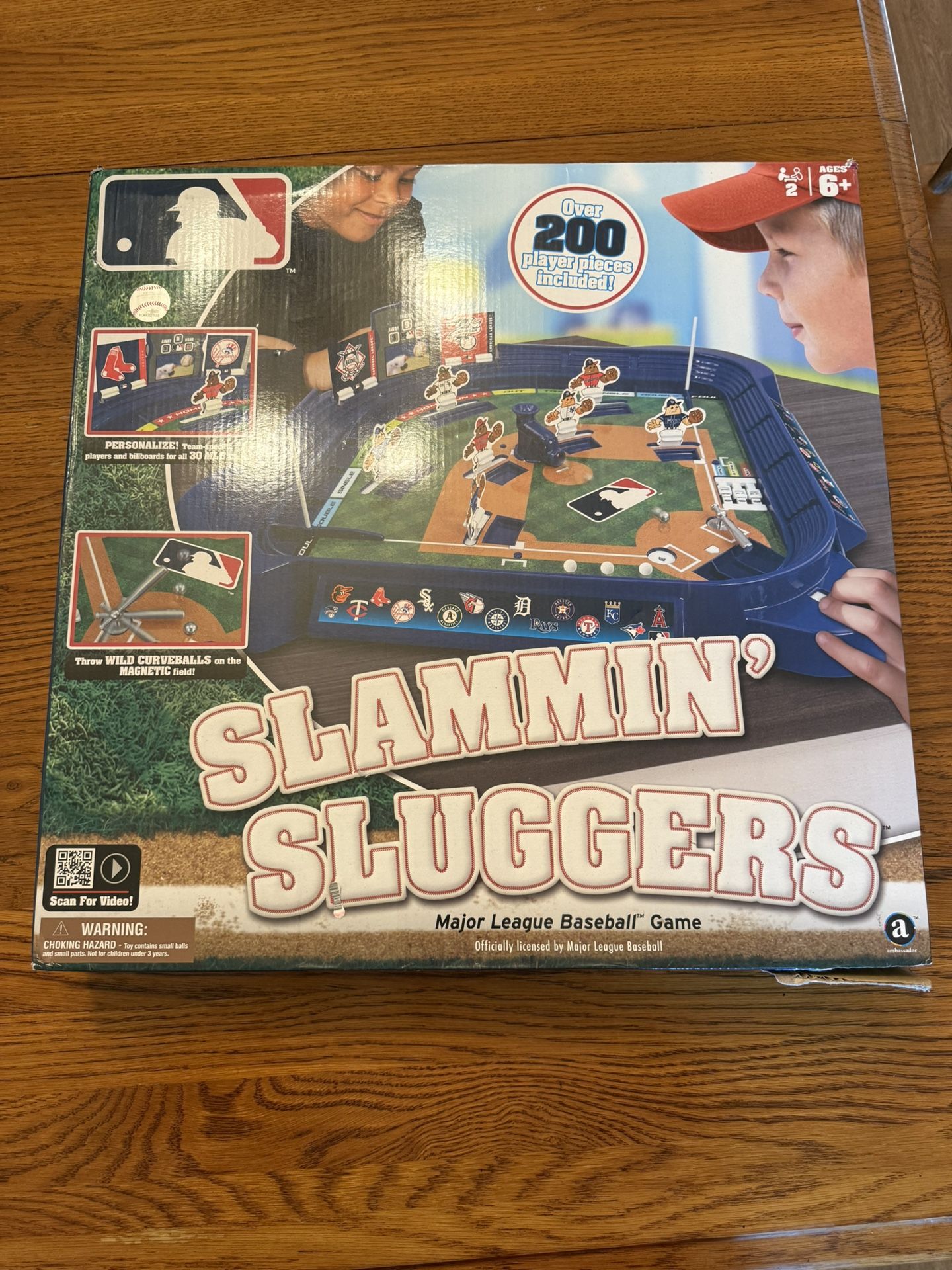 Slammin Sluggers Board Game
