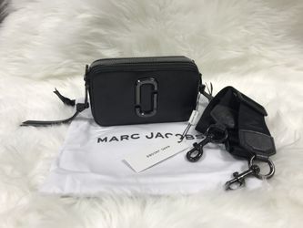 Marc Jacobs Colorblock Snapshot Crossbody bag   Black
