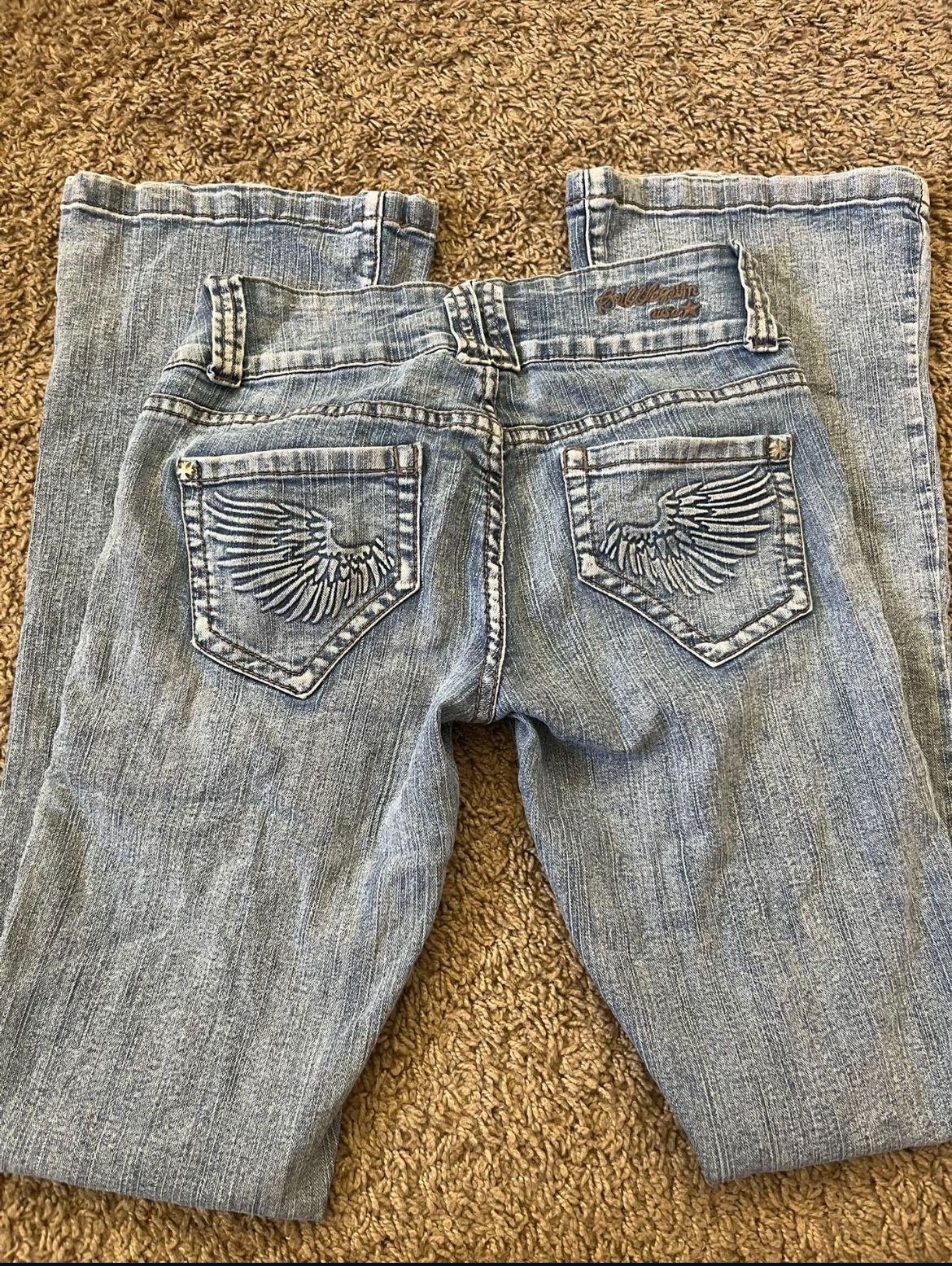 Bootcut low rise y2k jeans