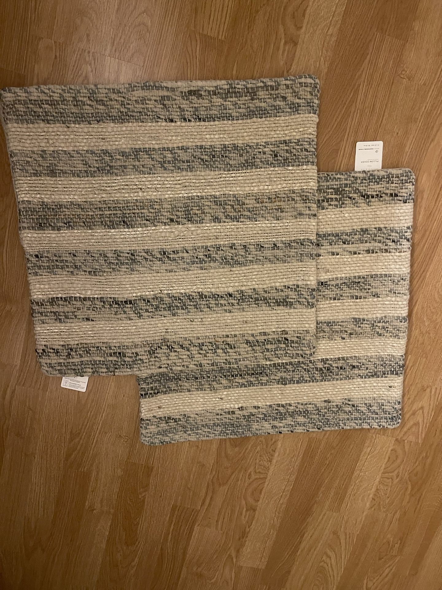 2 New Pottery Barn Pillow Covers