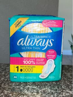 Always ultra thin pads size1