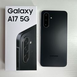 Samsung galaxy A17 5G 128gb black fully unlocked phone