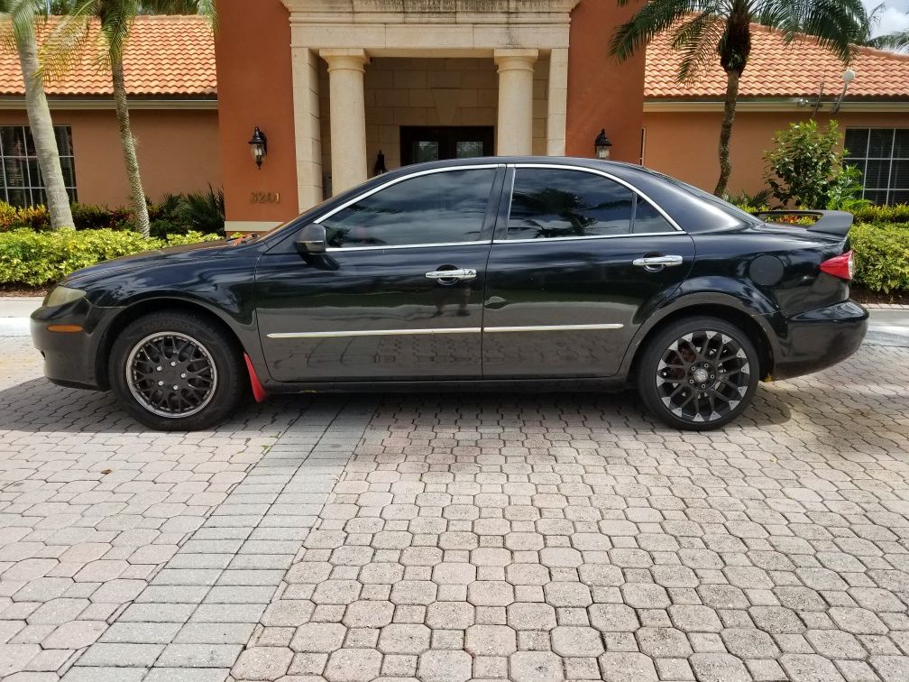 2003 mazda 6 224k miles runs perfect cold air clean title