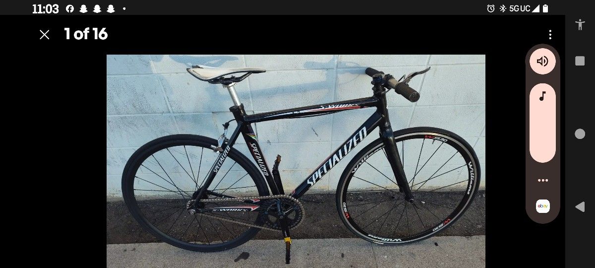 Fixed Gear Specialized Langster 2009 Langster Single Speed 54cm