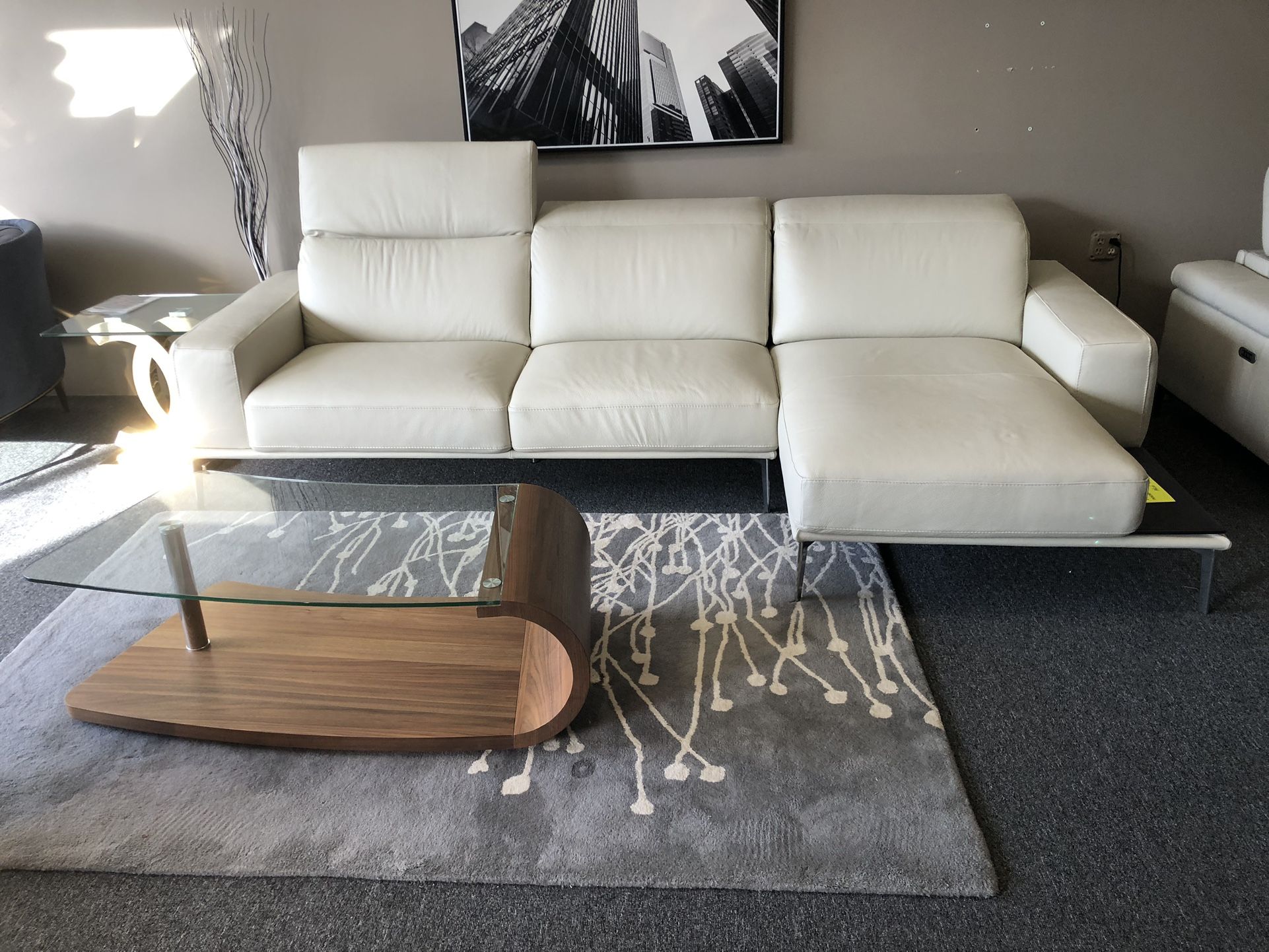 Premium Italian Leather Sectional