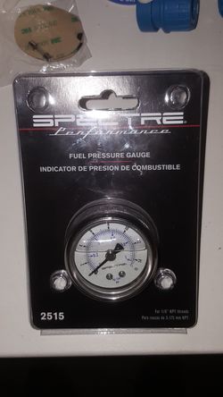 Spectrum performance fuel pressure gauge