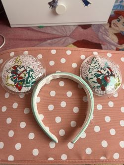 Disneyland Christmas Mickey Ears