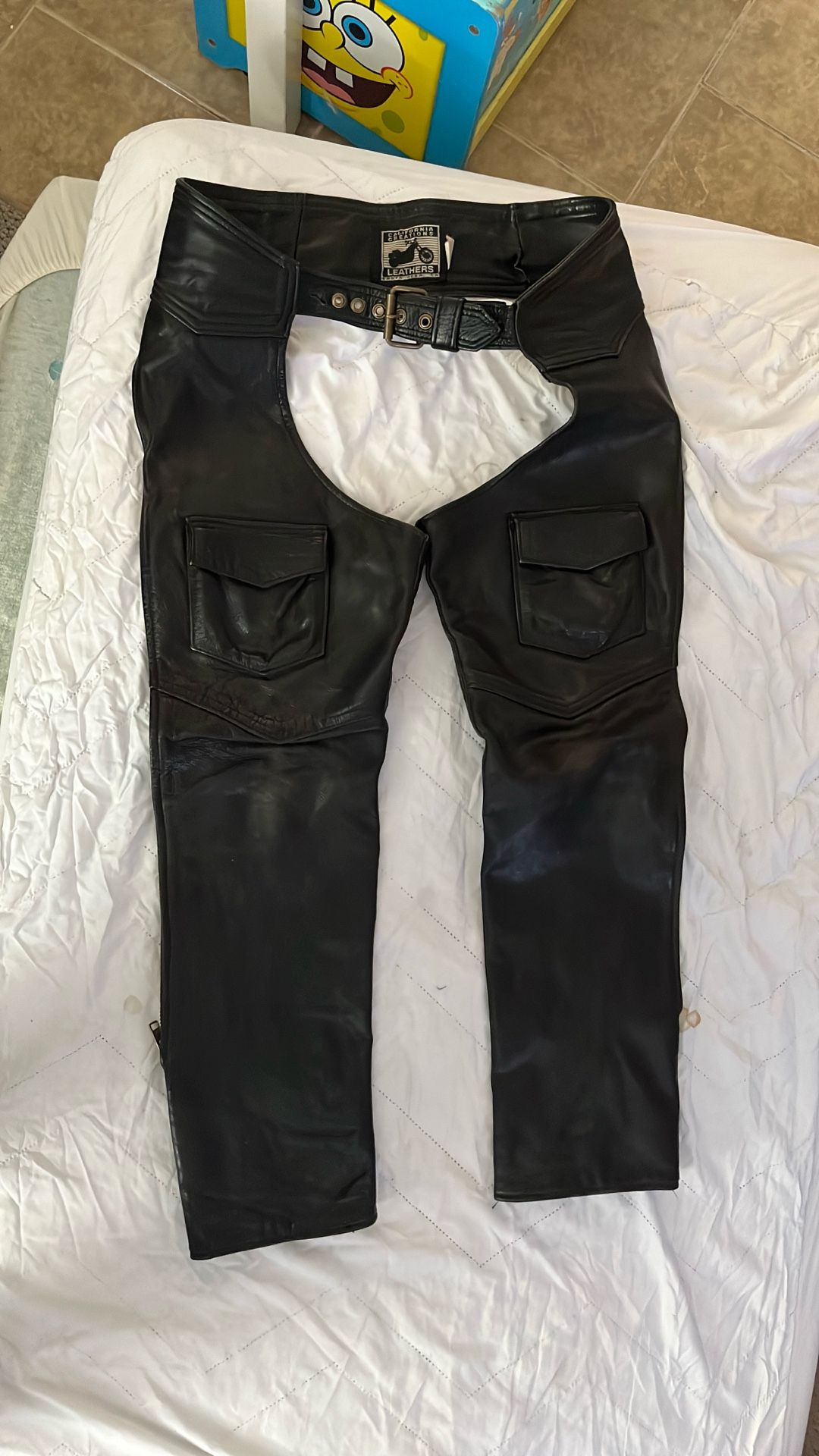California Creations Leather Chaps