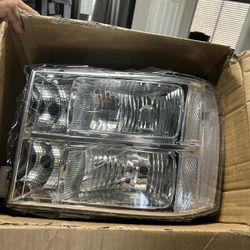 GMC Sierra Head Lights 