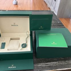 Rolex Wooden Box $200 Each 