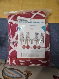 BRAND NEW 6 Piece Dining Chair Slip Covers