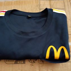 Brand New Large McDonald's Shirt *2