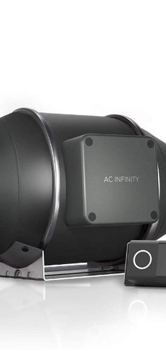 AC Infinity CLOUDLINE S4, Quiet 4” Inline Duct Fan with Speed Controller