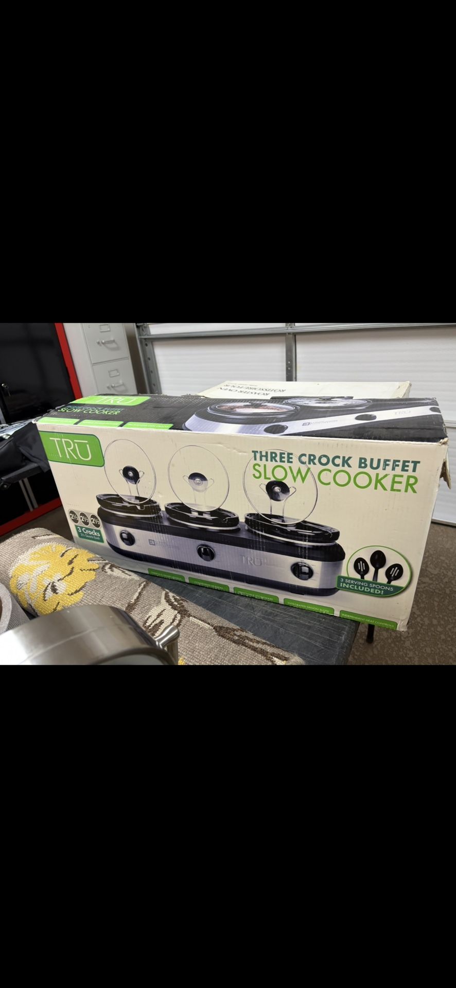 Three Crocks Slow Cooker