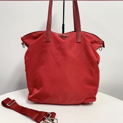 Prada Nylon Tote With Strap