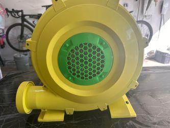 Bounce House Blower, Commercial Air Blower with Double-Sided Fan Blade Design, Strong Wind and Great Heat Dissipation Properties for Bouncy Castle, Ju