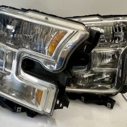 2015- 2016 - 2017 FORD F-150 Passenger and Driver Sise Headlamps