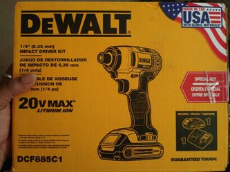 Dewalt 20v impact drill New