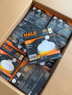 Halo 5"/6" LED Baffle Downlight – Lot of Units