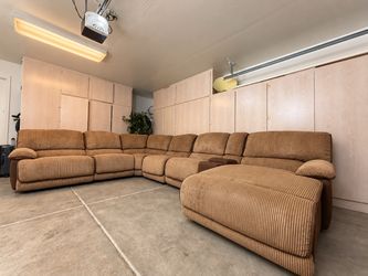 Huge recliners sectional- free delivery