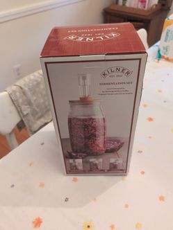 Kilner glass fermentation set. Pickling, sauerkraut etc