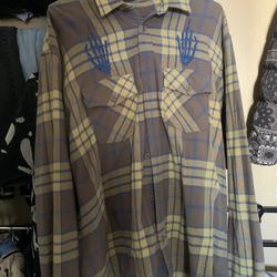 supreme hysteric glamour flannel shirt L